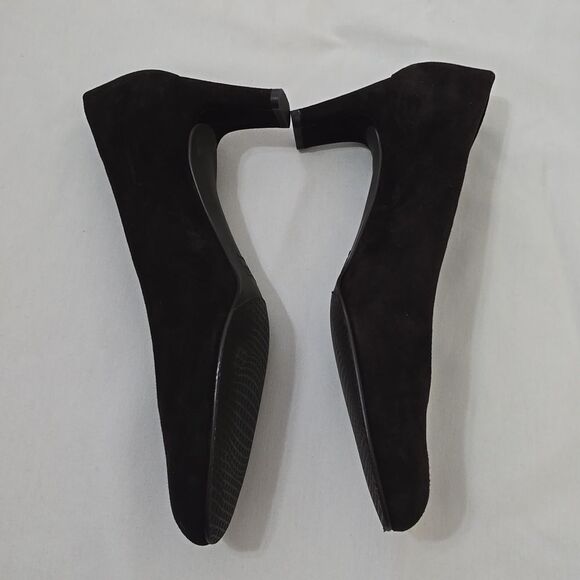 Stuart Weitzman brown suede pumps size 8.5M - Picture 5 of 8